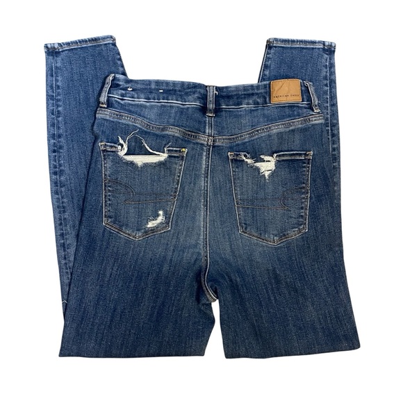 American Eagle Curvy Super Hi-Rise Jegging Next Level Stretch Jeans - Picture 4 of 9